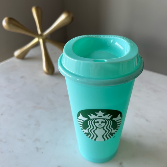 Starbucks Aqua Color-Changing Cup - Picture 2 of 4